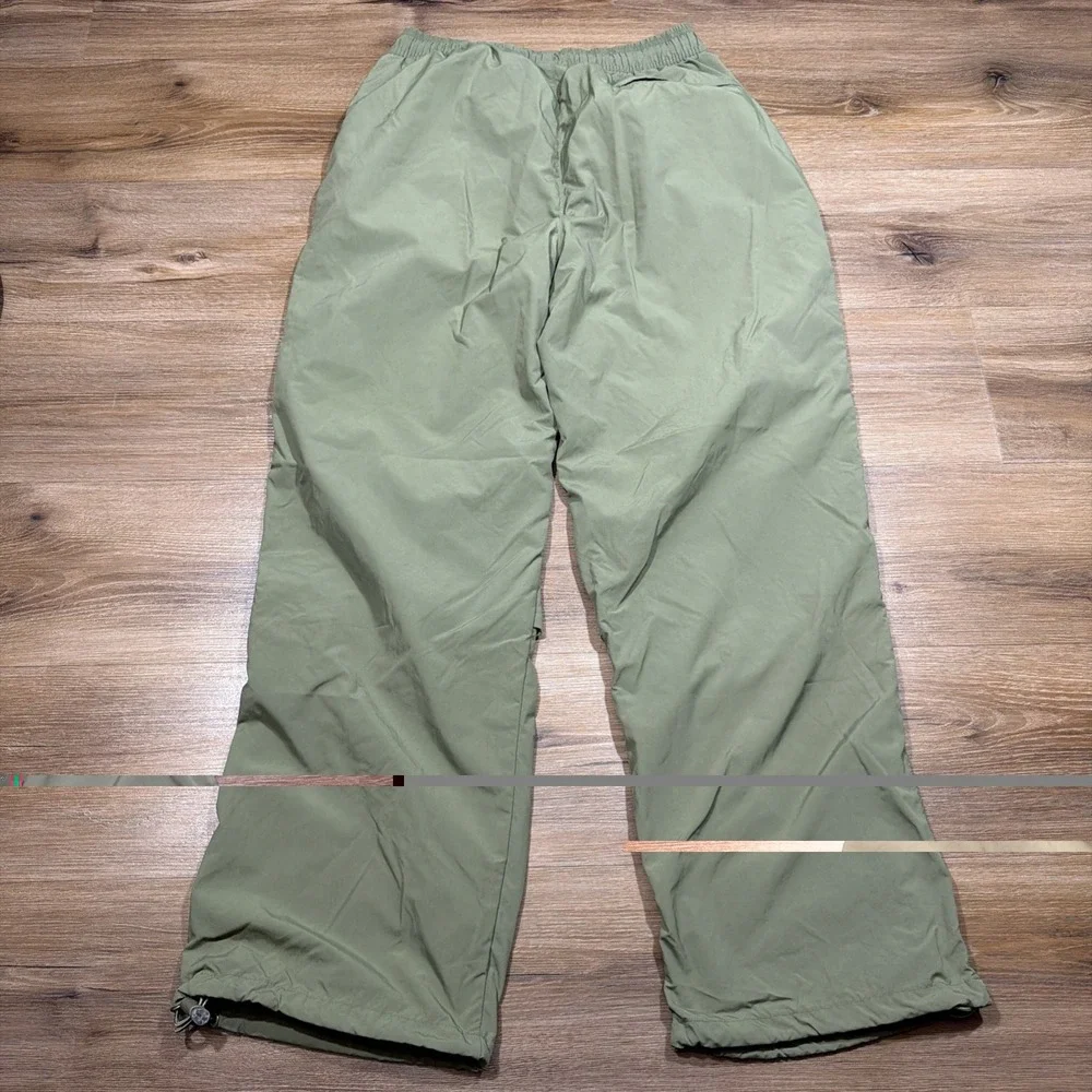 Jordan Essential Statement Woven Nylon Pants Men's SMALL Olive Green FV7306-222